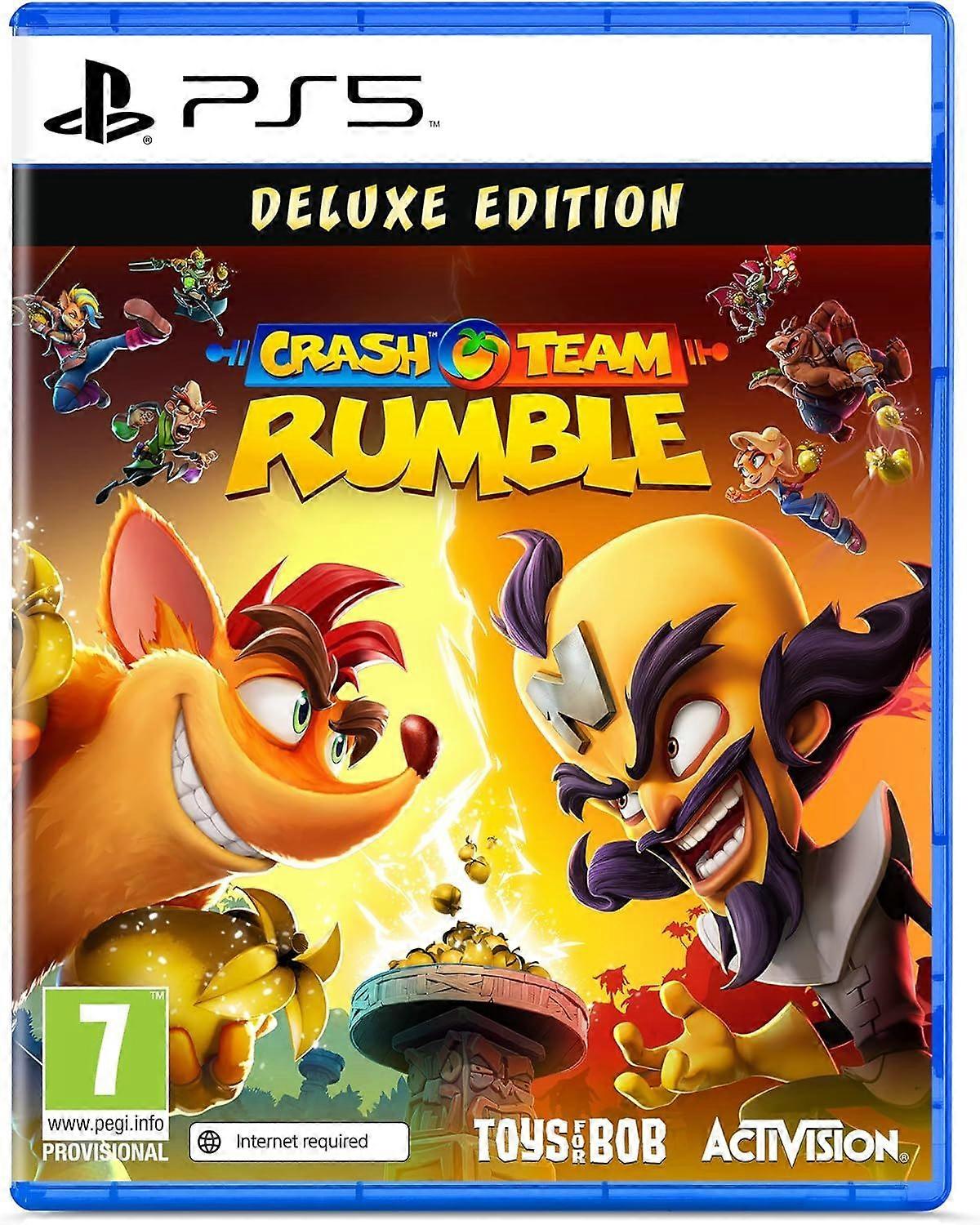 Crash Team Rumble PS5 (Deluxe Edition) (Italian Box Multi Language In Game)