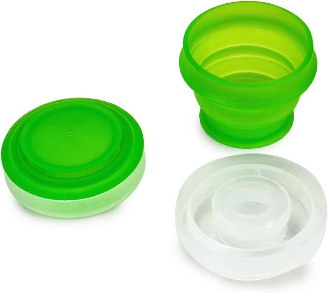 2025 Latest Model 2 Pack Silicone Collapsible Travel Water Cup,Portable Camping