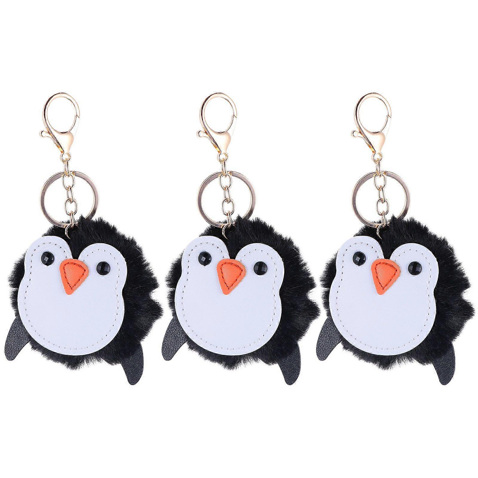 3pcs Practical Bag Pendants Key Decor Backpack Pendants Keychain Pendants