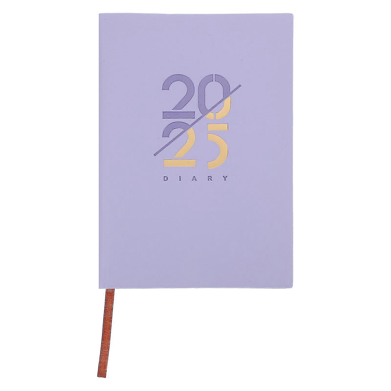 To Do Planner Rectangular Simple Notebook A5 Size 2025 Daily Routine Planner For Travel Diary 1Pack