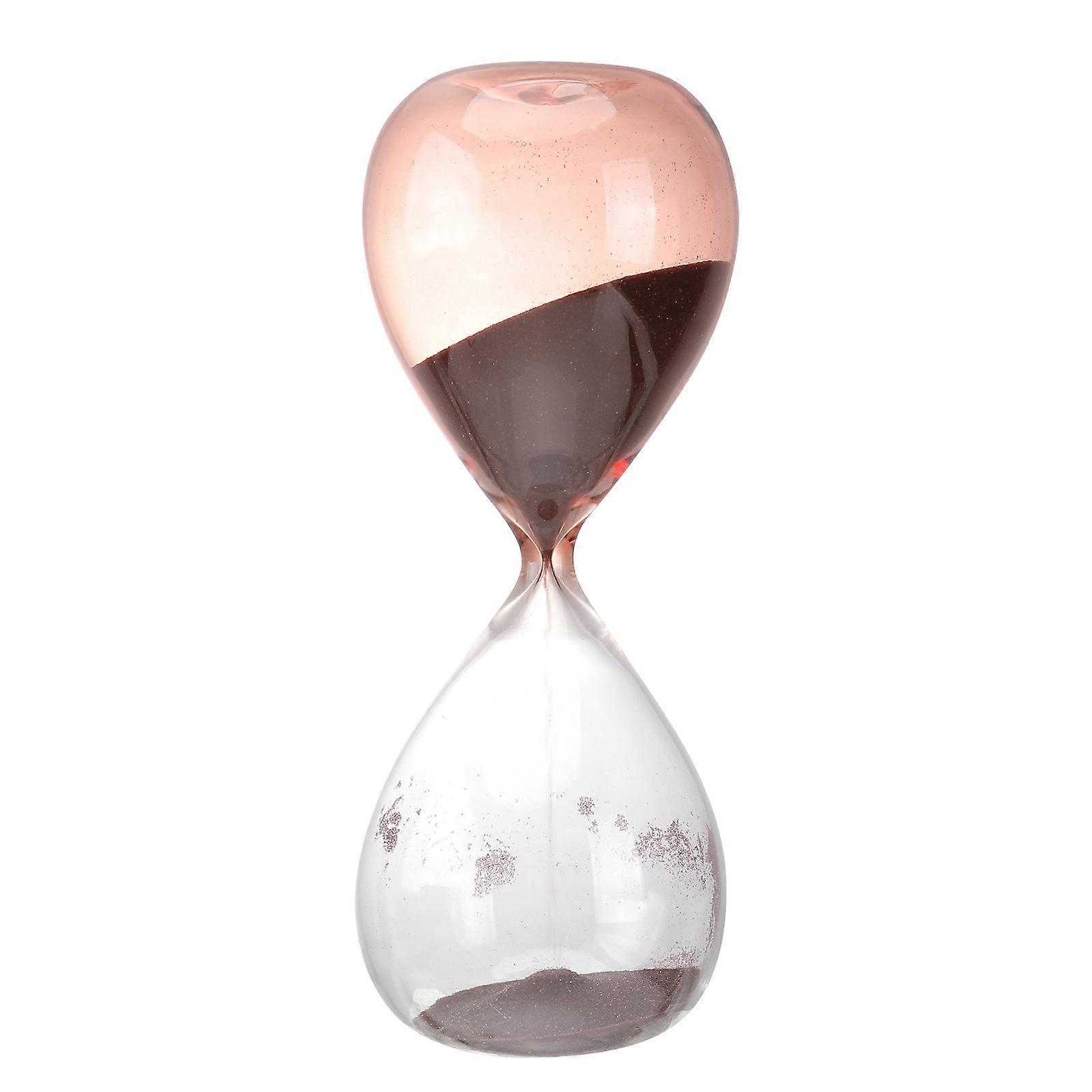 Decorative Hourglass Modern Hourglass Home Decoration Glass Perseverance Exercise 20X8X8cm 1Pc