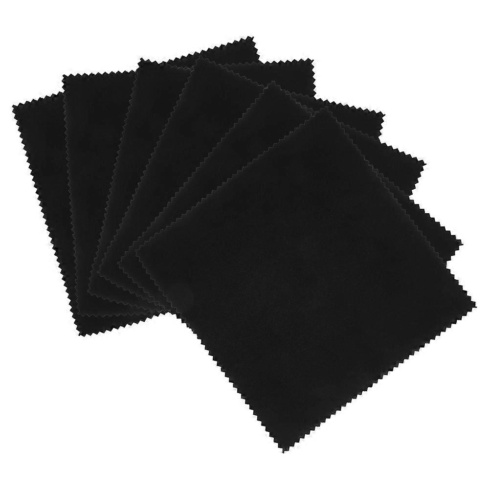 Piano Cleaner Polish Fingerprint Removal Cloths for Musicians Maintenance Black 6Pack