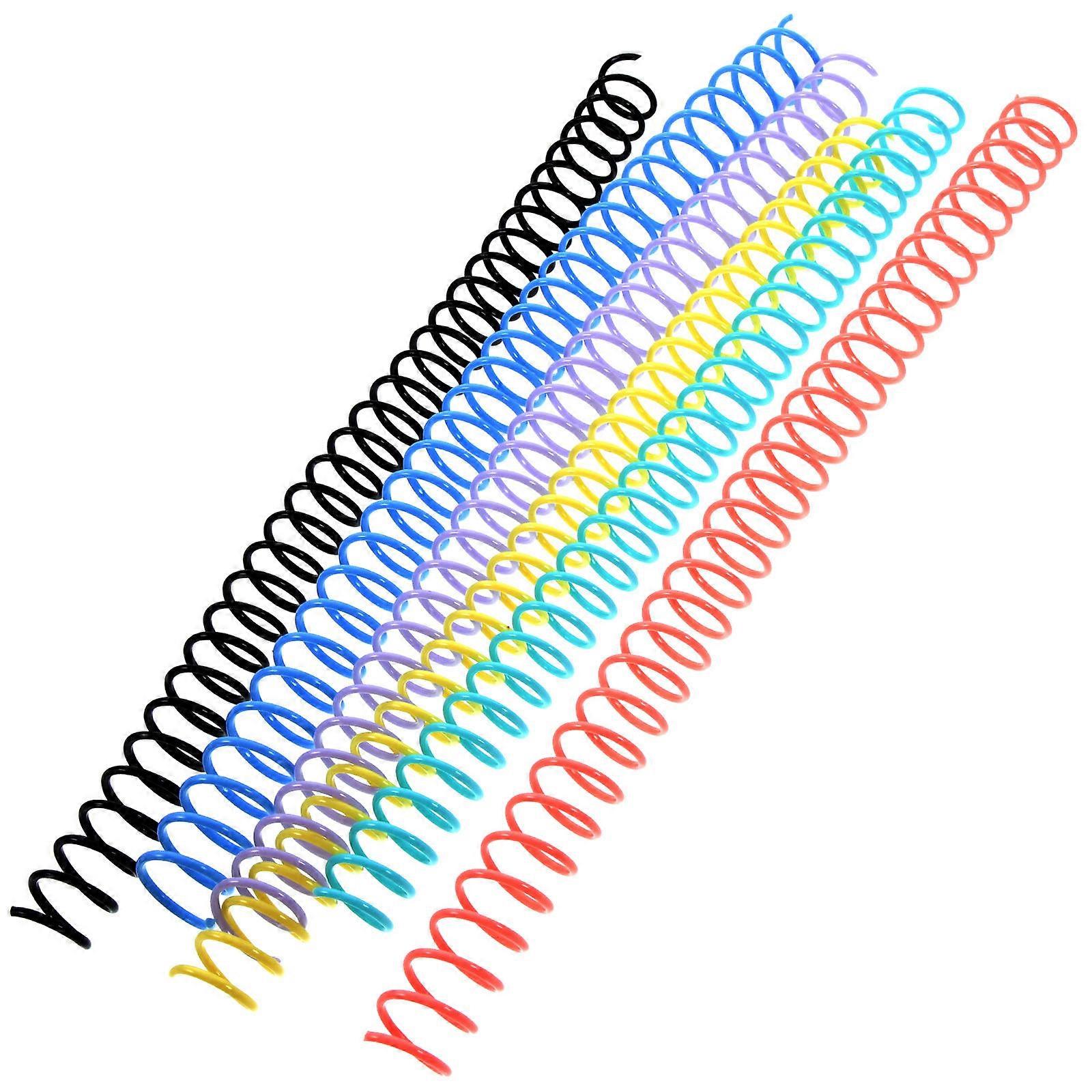 Cuttable Binder Δαχτυλίδια Binder Μωβ Για Βιβλία 6Pcs