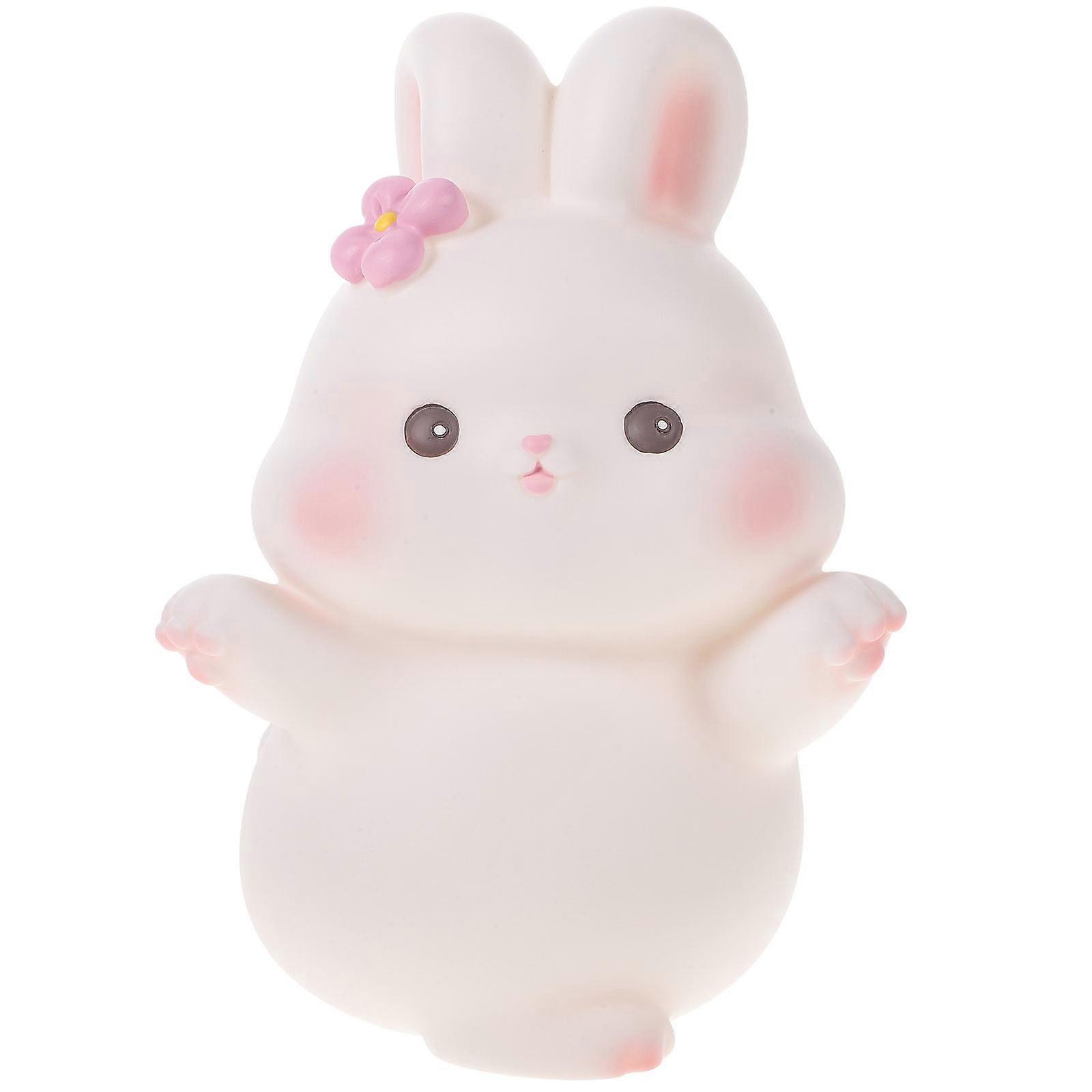 Lovely Coin Container Rabbit Money Holder Living Room Financial Management 1Pcs