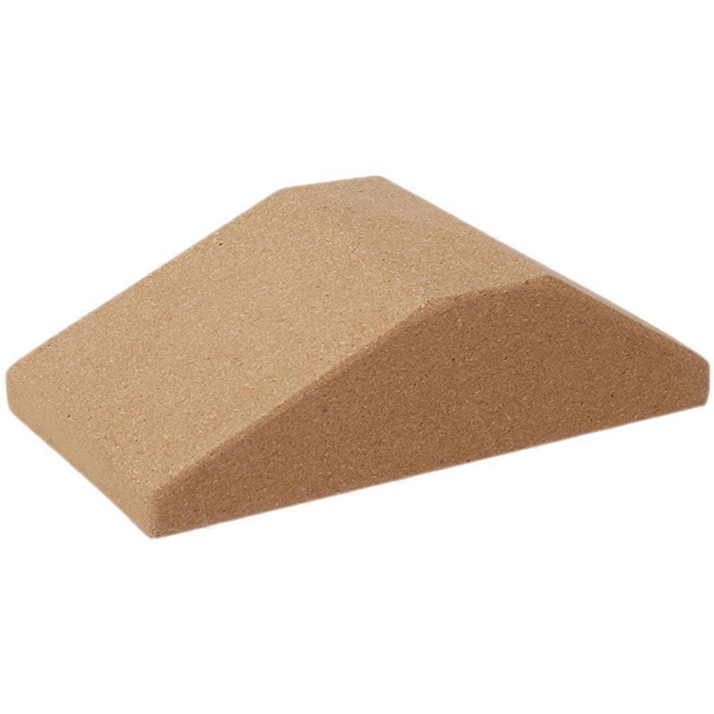 Workout Block Calf Yoga Block Home Use Khaki 23x12cm Fitness Inclined Ramp 1Pack