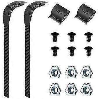 2 Set Replacement Inline Skate Strap Skating Shoes Energy Strap Skate Strap Buckles Screws for Men