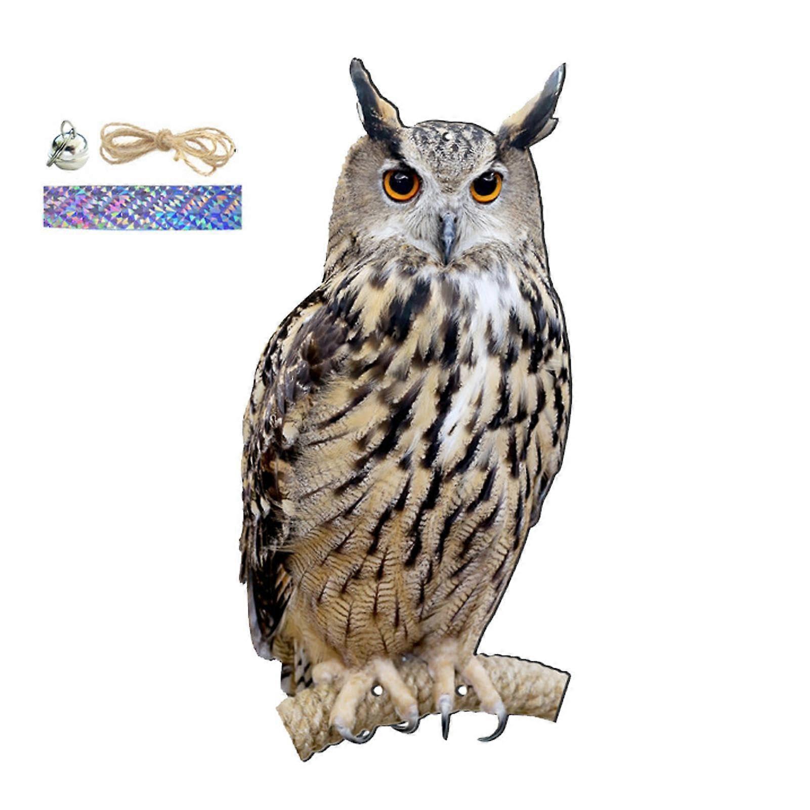 Falcon and Owl Decoy for Scaring Birds Bird Scarecrow Model 1 Ref: 1164