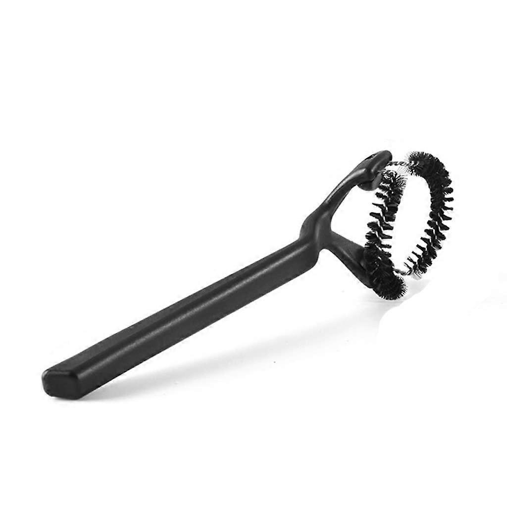 Coffee Machine Cleaning Brush 58mm Espresso Group Head Tool with Ergonomic Long Handle and Durable Nylon Bristles