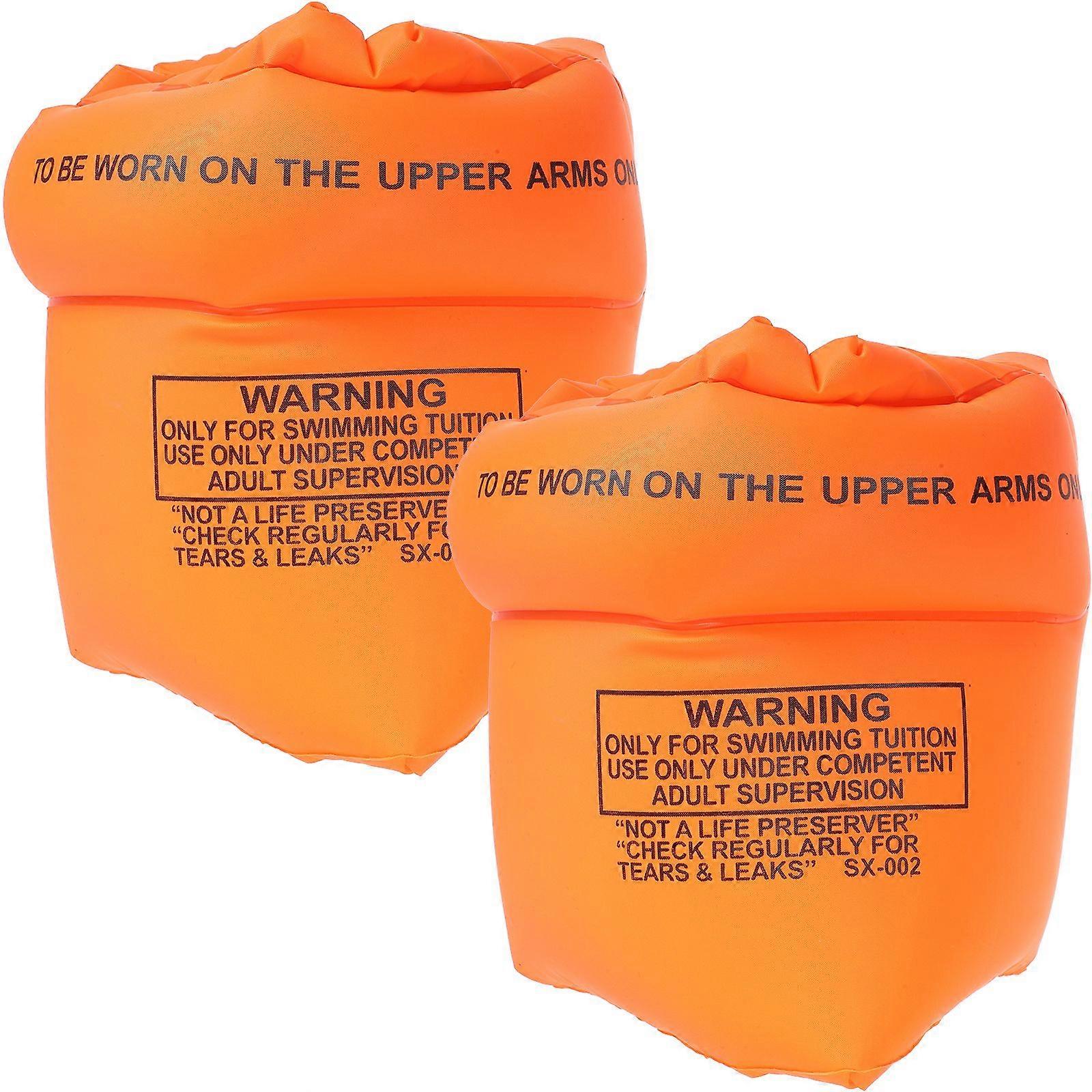 1 Pair of Arm Floating Ring Convenient Adults Arm Float Inflatable Swim Armbands Floating Arm Ring
