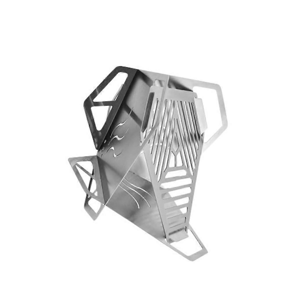 Foldable Pit Grills Folding Camping Grills Campfire Grills Stainless Steel Foldable Pit for BBQ Picnic Terrace Ref: 7892