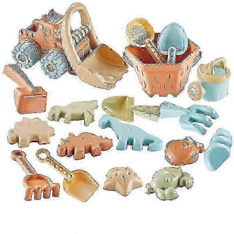 Soft Material Sand Pit Toys with Bucket and Shovel for Summer Beach Games for Young Children