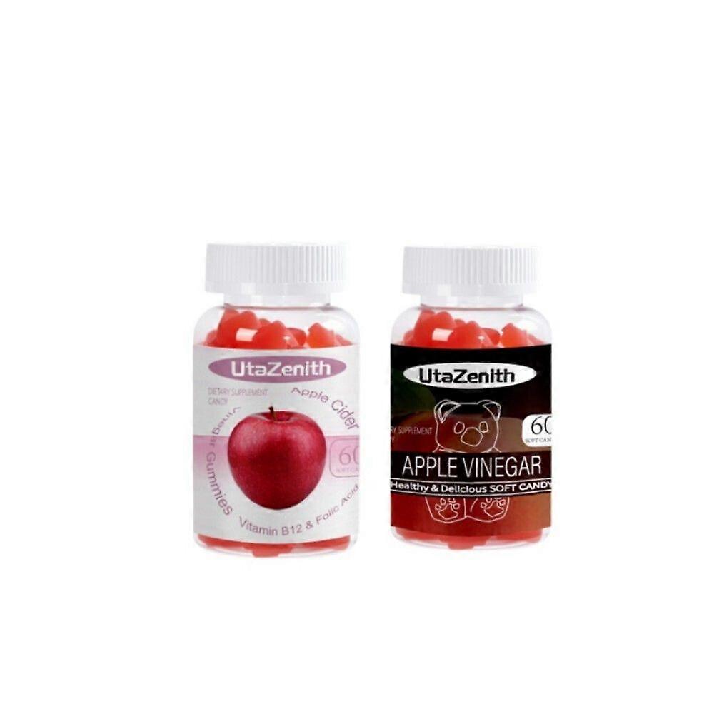 Apple Cider Vinegar Gummy Bears, Daily Supplement, Combination Pack