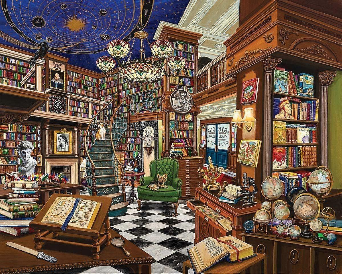 Rare Book Store Jigsaw Puzzle Style 189