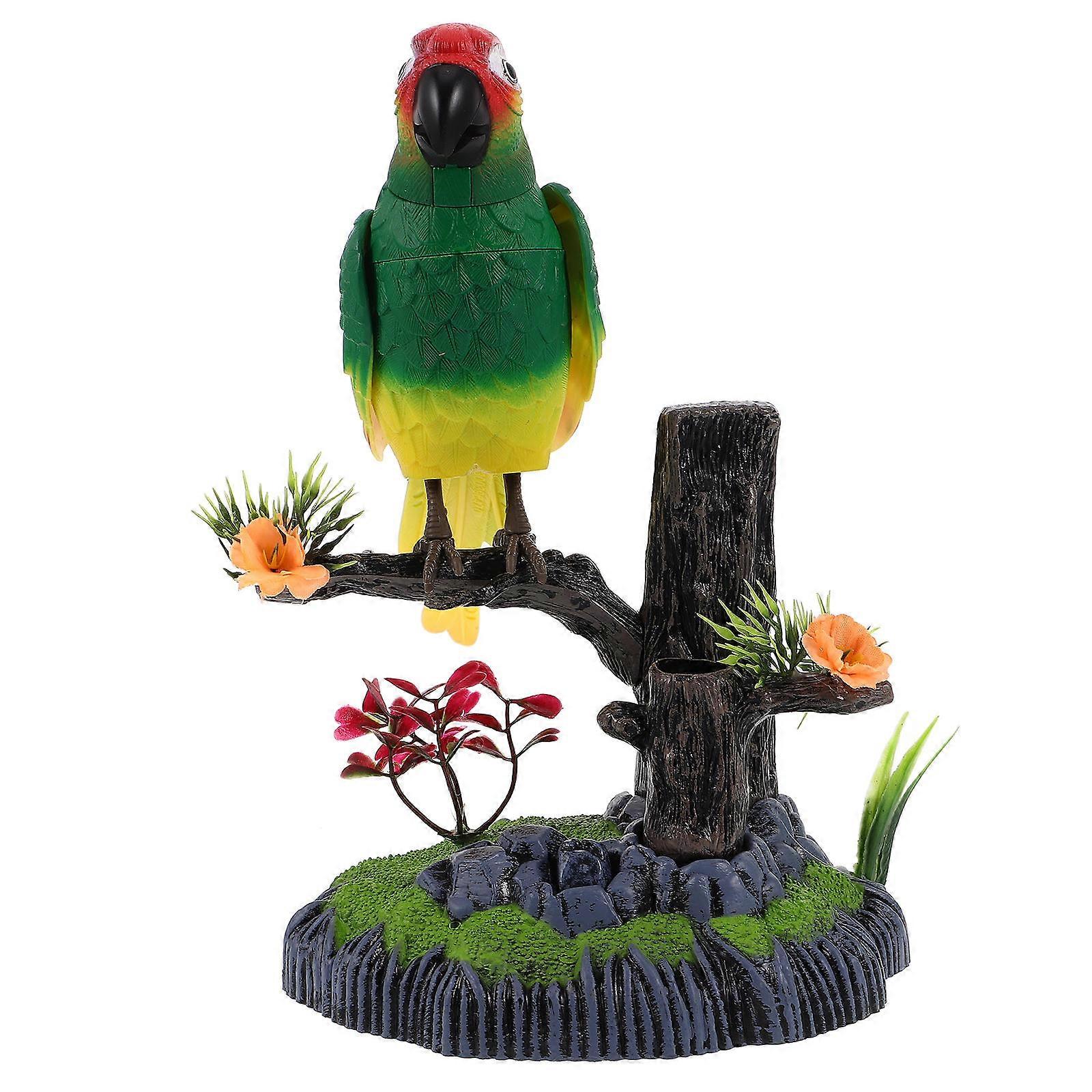 Chirping Bird Toy Electric Bird Toy School Plastic Material Simulation Sound 20.00X11.00X11.00CM 1Pcs