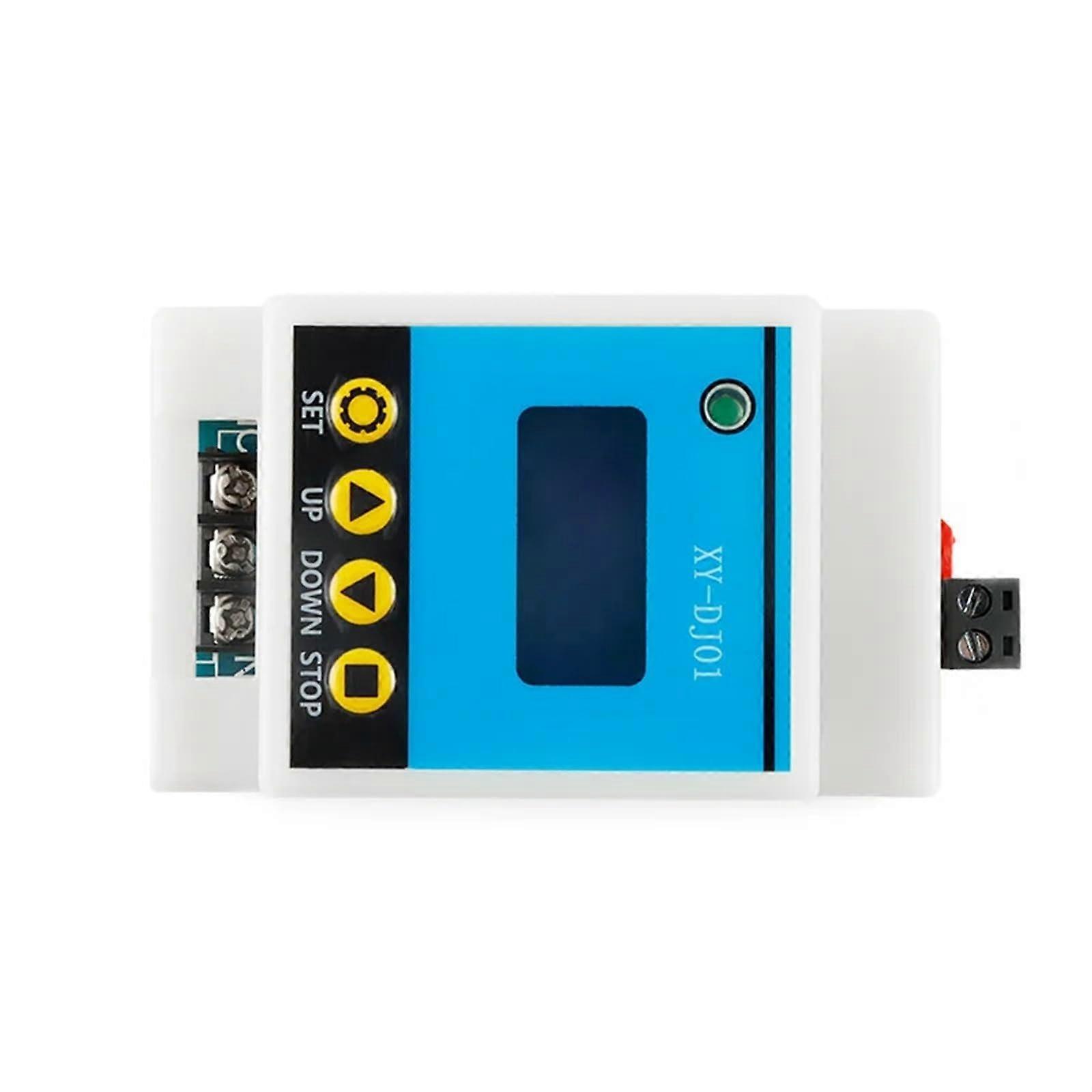 XY-DJ01 30A 1 Channel Relay Delay Switch with Separated Trigger Cycle Timing Rail Type, 1 Piece