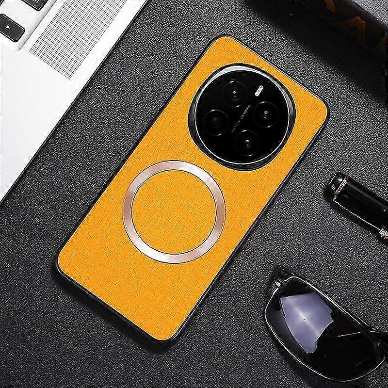 Drop-Proof TPU+Cloth Back Phone Cover Compatible with MagSafe for Magic7 5G