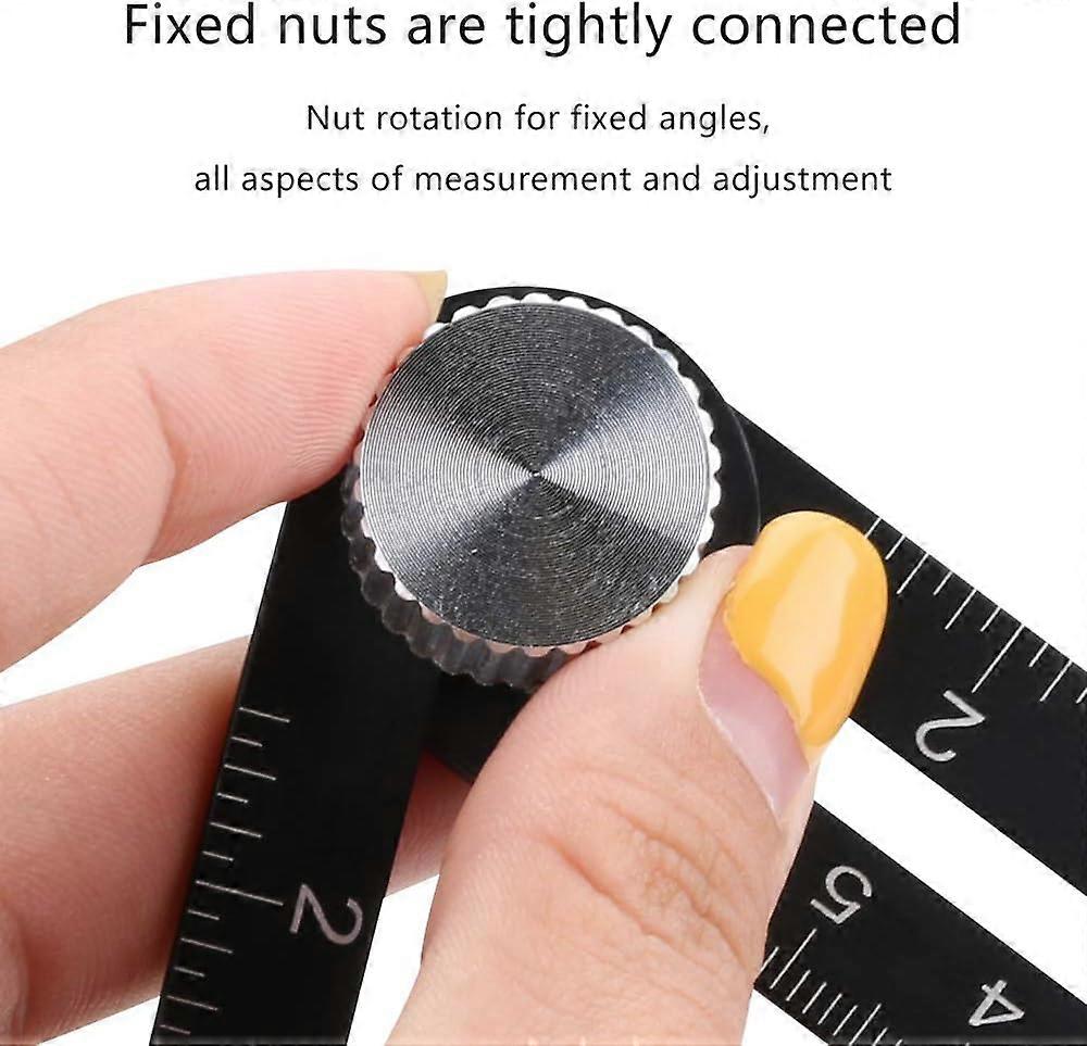 Aluminium Alloy Protractor, Layout Tool for Tiles, Carpenters