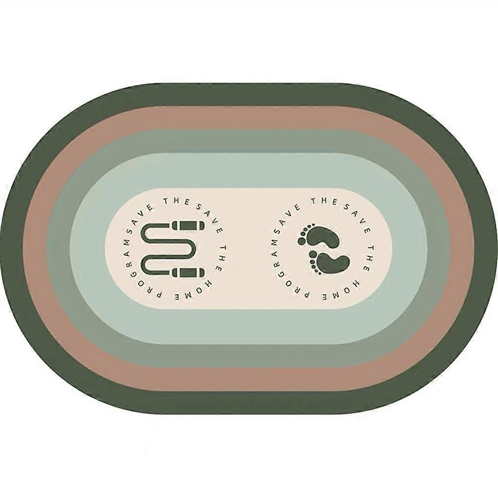 Skipping Rope Mat, NonSlip Exercise Mat, Oval Design, Jumping Mat, Shock Absorption, Tear Resistant, for Home and Gym Flooring Ref: 1784