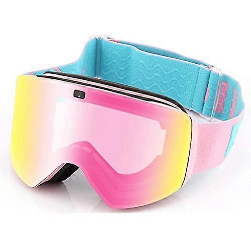 Ski Goggles with Magnetic Double Layer Polarized Lens AntiFog UV400 Snowboard Goggles for Men and Women Ref: 3431