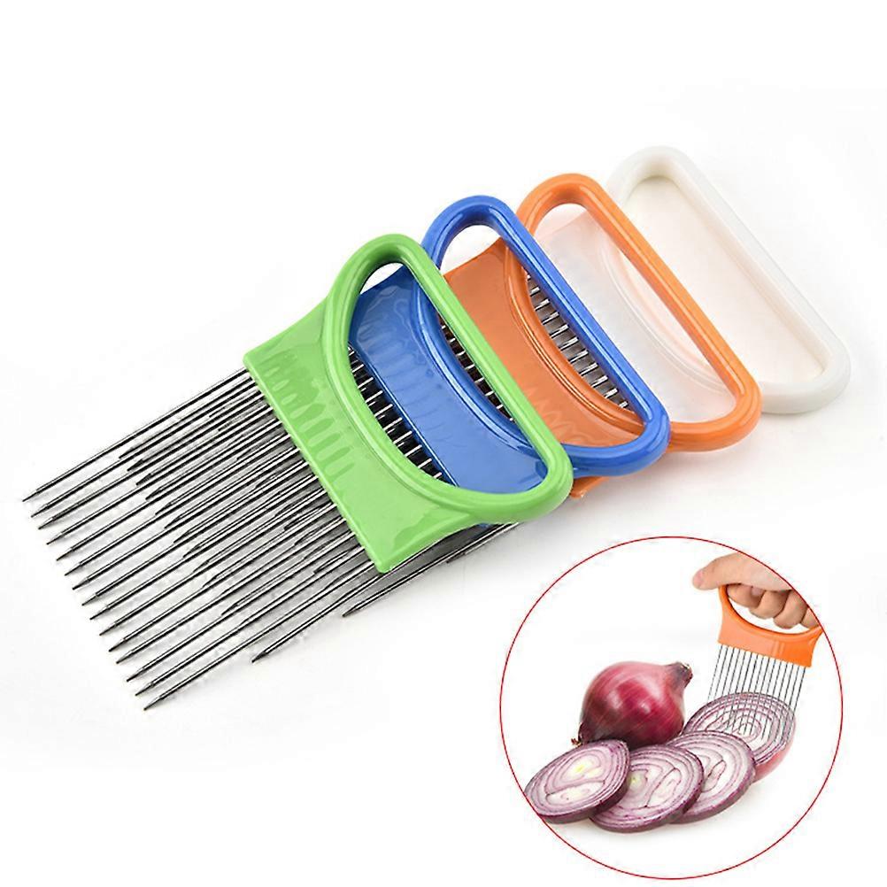 Onion Chopper 12-Prong For Home Users Cooks Green 10.60X7.80X0.50CM 1Set Cutting Slicing