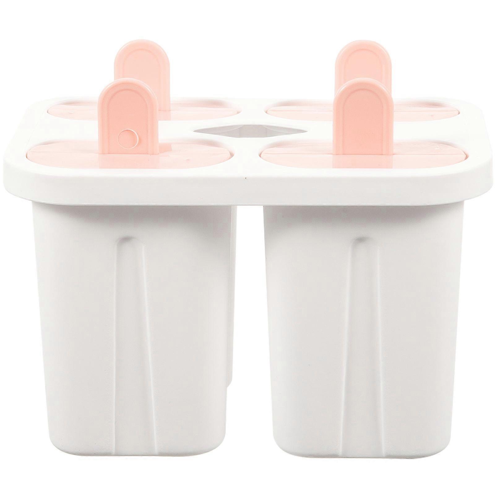 Silicone Ice Lattice House Easy Demold Ice Cube Tray Home Use 14.00X11.00X10.70cm 1 Set