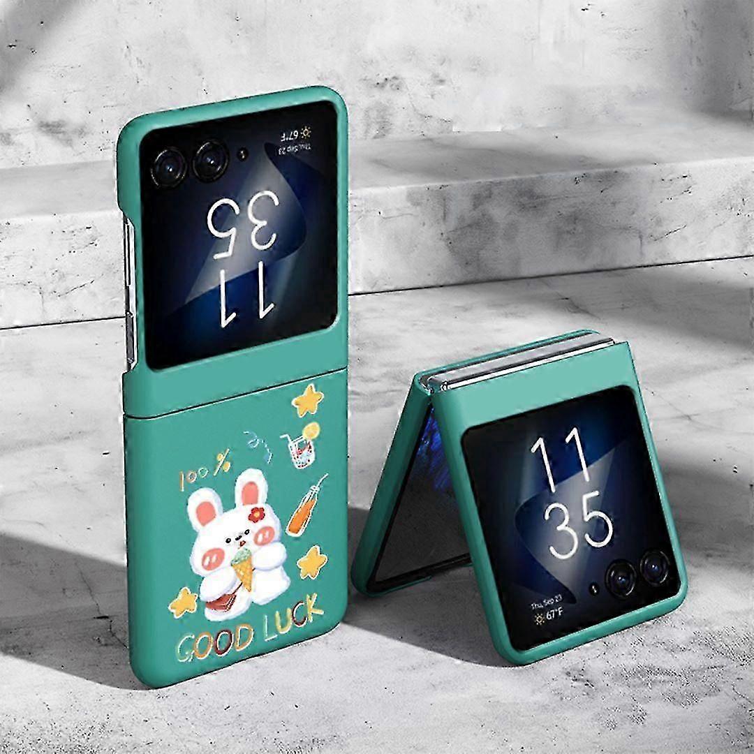For Motorola Razr 40 Ultra Cute Cartoon Case, Slim Shockproof Protective Case For Motorola Razr+ Plus 2023, Cute Rabbit Case Razr 40 Ultra