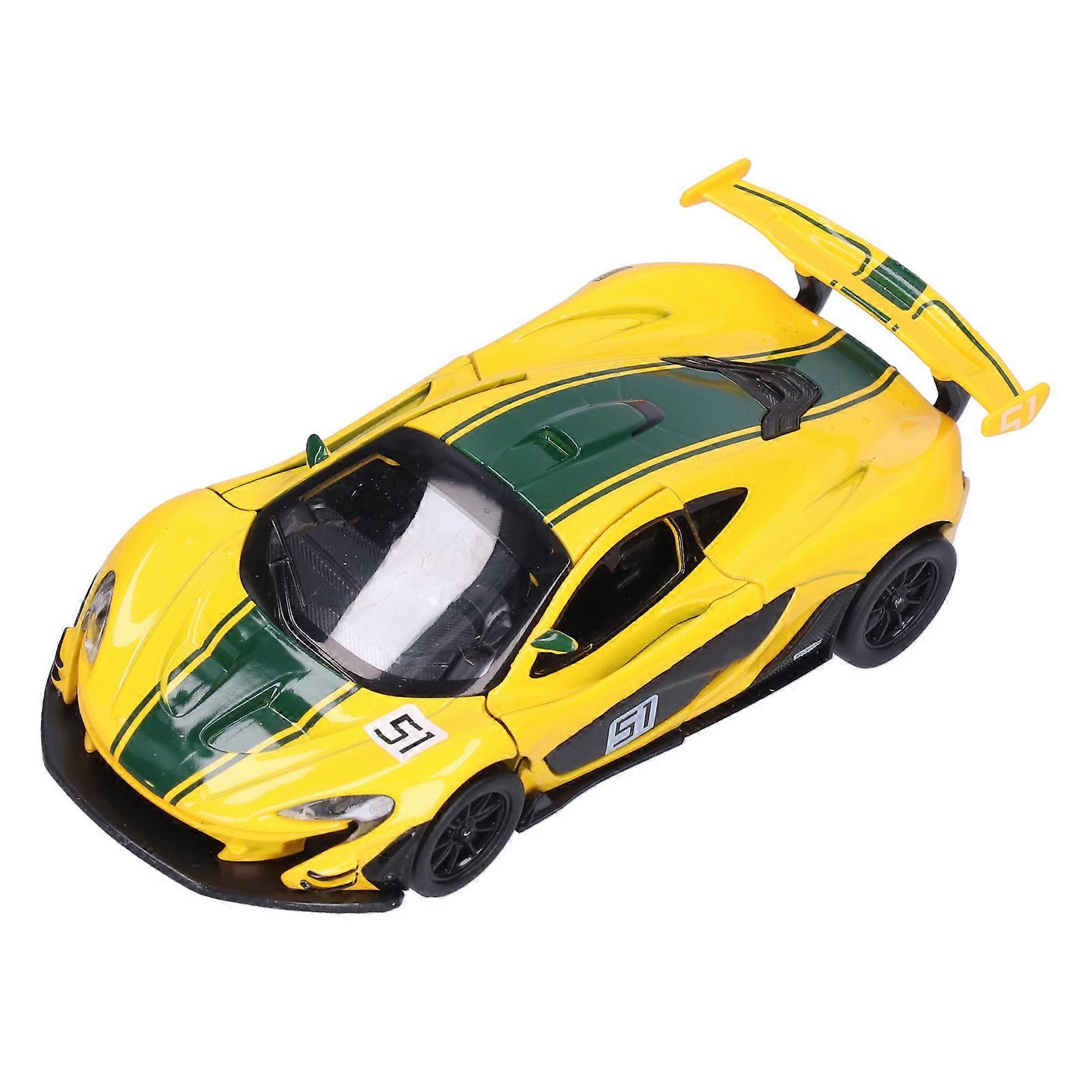 Electronic Openable Door Car Model 1:32 Simulation Pull Back Sports Car Vehicle Model