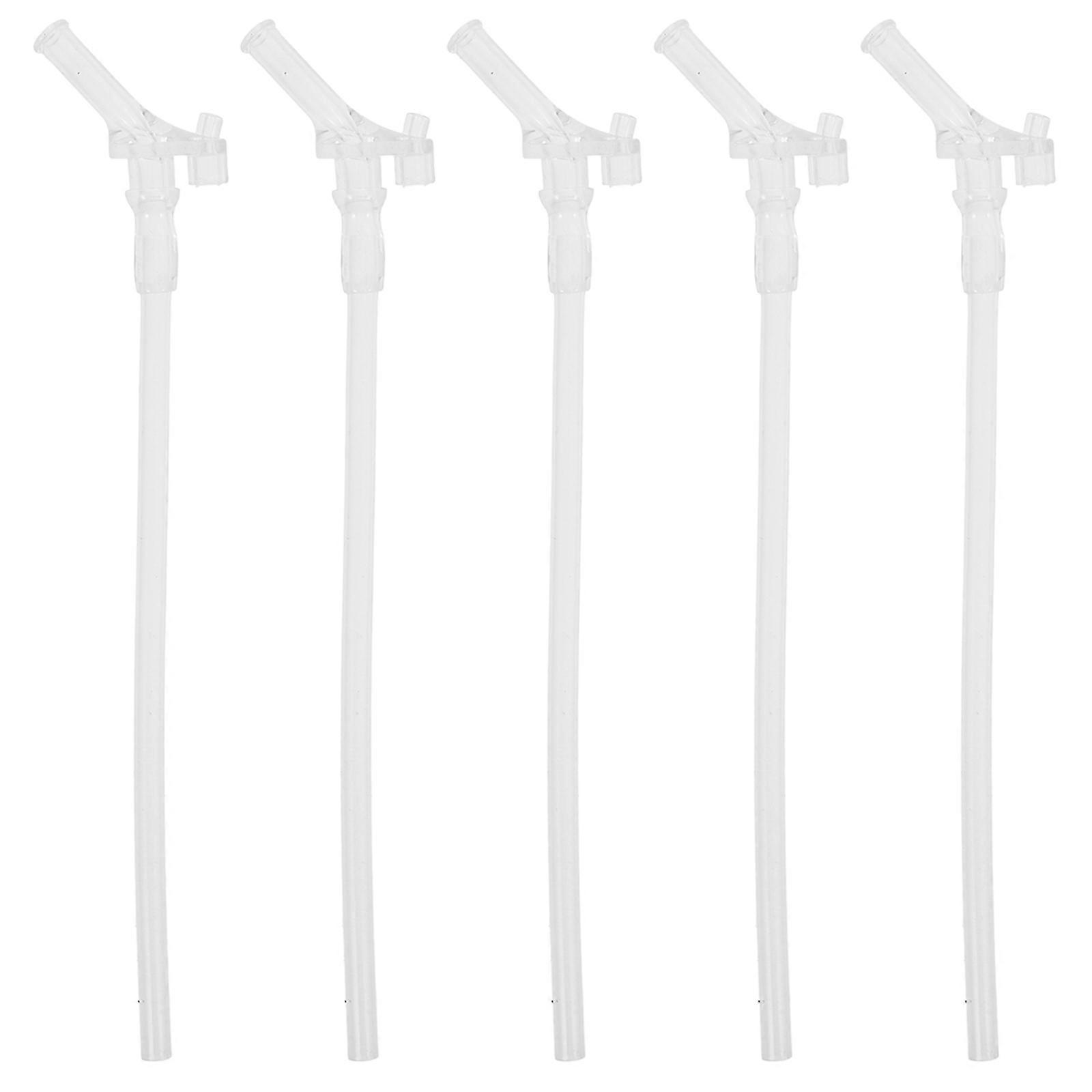 Straw Accessories Transparent Baby Water Cup Universal Compatibility Easy to Install 6*170mm Tubes 1Set
