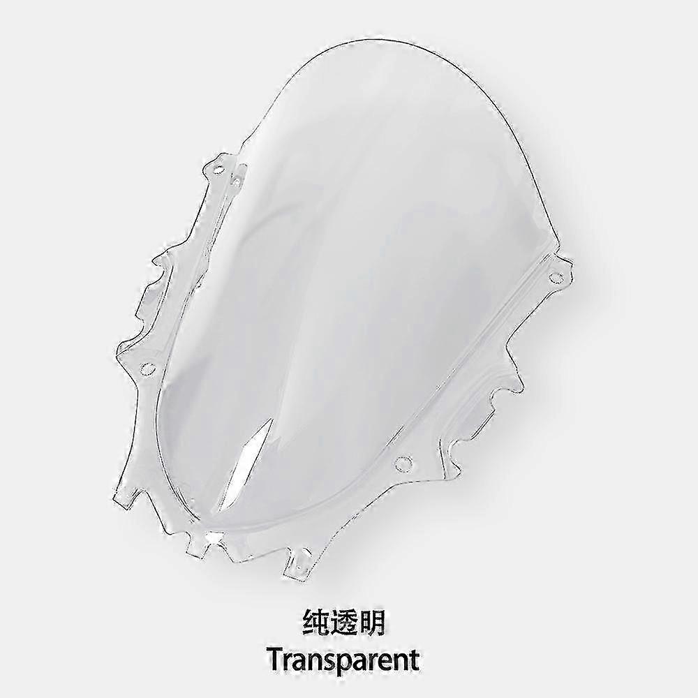 High Windscreen & Double Bubble Deflector for Yamaha YZF-R3/R25 2019-2022 - Sport Touring Windshield Upgrade for Improved Aerodynamics