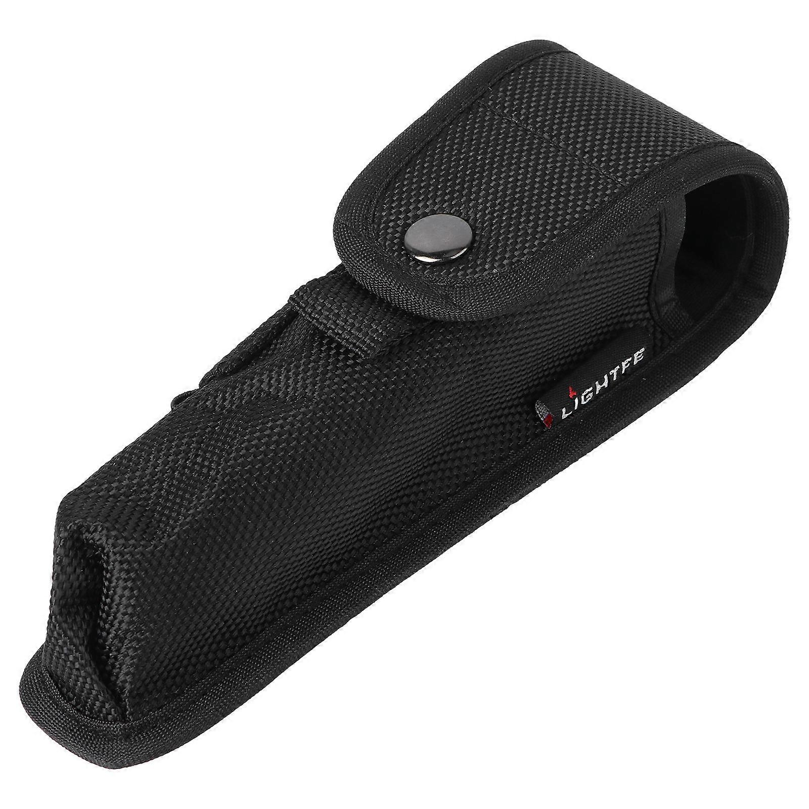 Durable Nylon Flashlight Case with Hanging Hook – Lightweight Torch Cover for Belt, Portable Carry for Camping and Outdoor Use