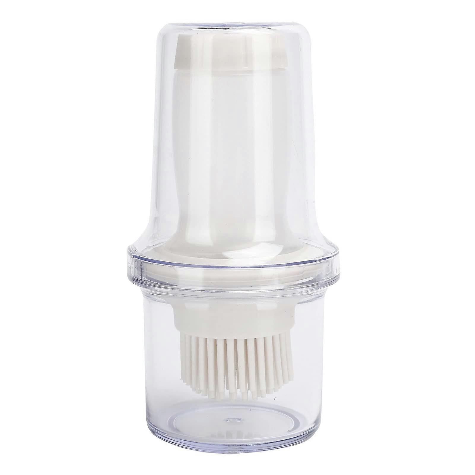 Oil Brush for Cooking, Silicone Grill Oil Bottle with Brush and Lid for Cooking Vinegar Sauce, BBQ, Grilling, Roasting
