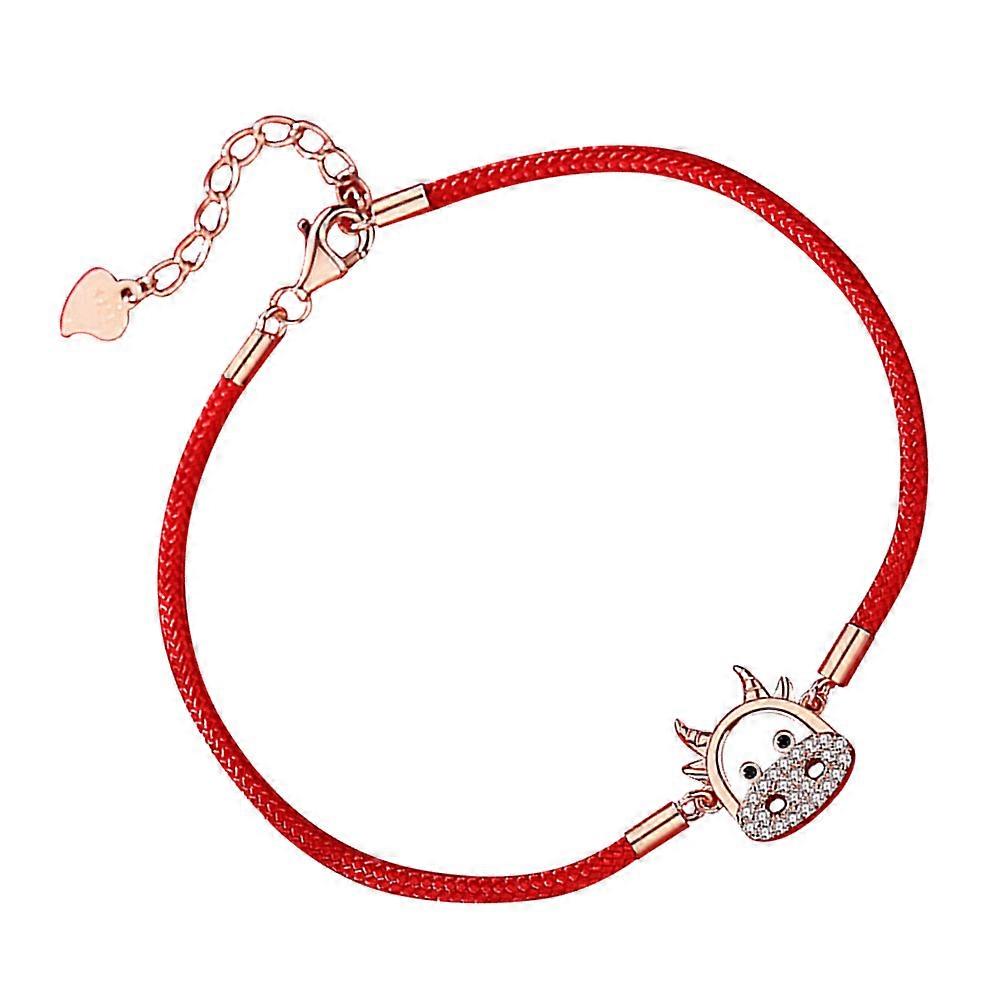 Lucky String Bracelet Creative Year Wristband Simple Fashion for Daily Life and Festivals 1Pack