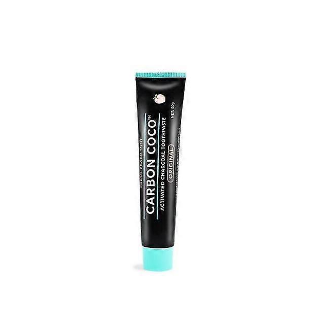 2025 Carboncoco Activated Charcoal Toothpaste (Fresh Peach Mint)