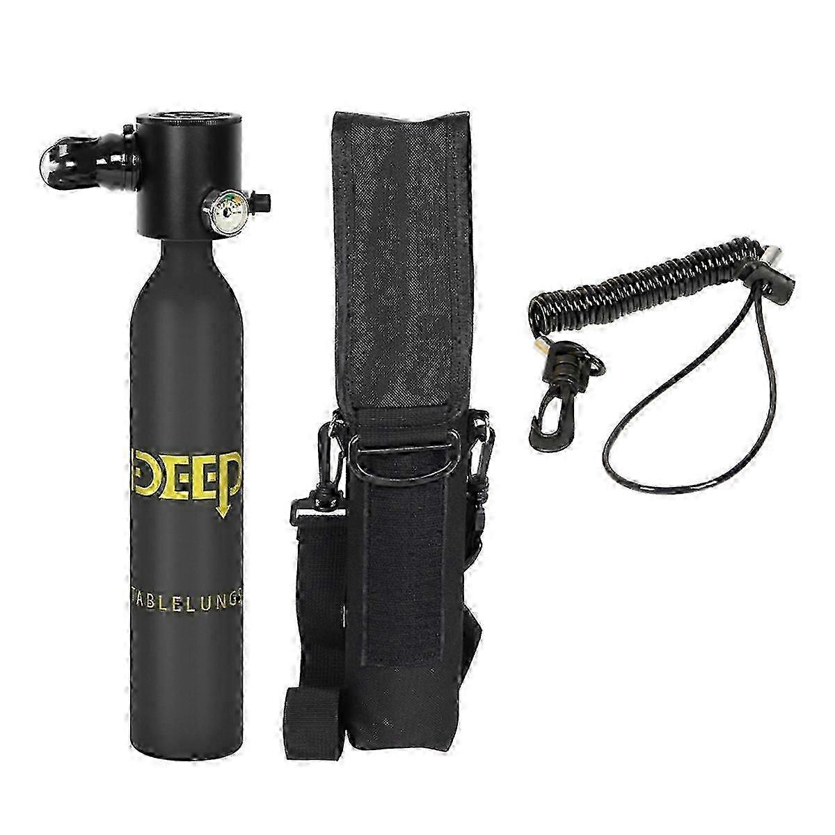 0.5L X3000 Portable Scuba Diving Equipment Oxygen Tank Air Cylinder Pressure Gauge Instrument