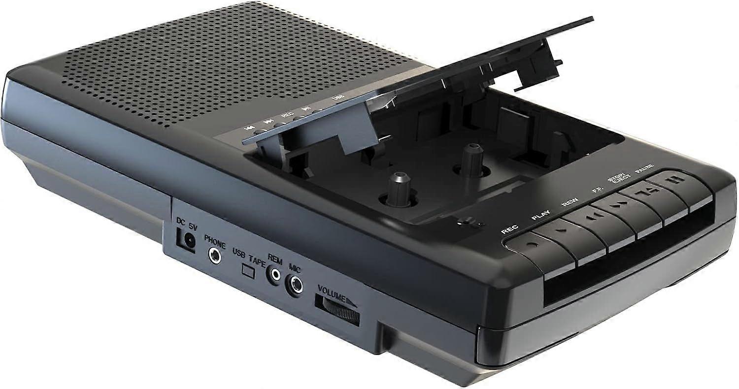 Multifunctional &amp; Portable DesignWith a retractable handle, it is easy to take this tape recorder anywhere you want. The Player, recorder, and con