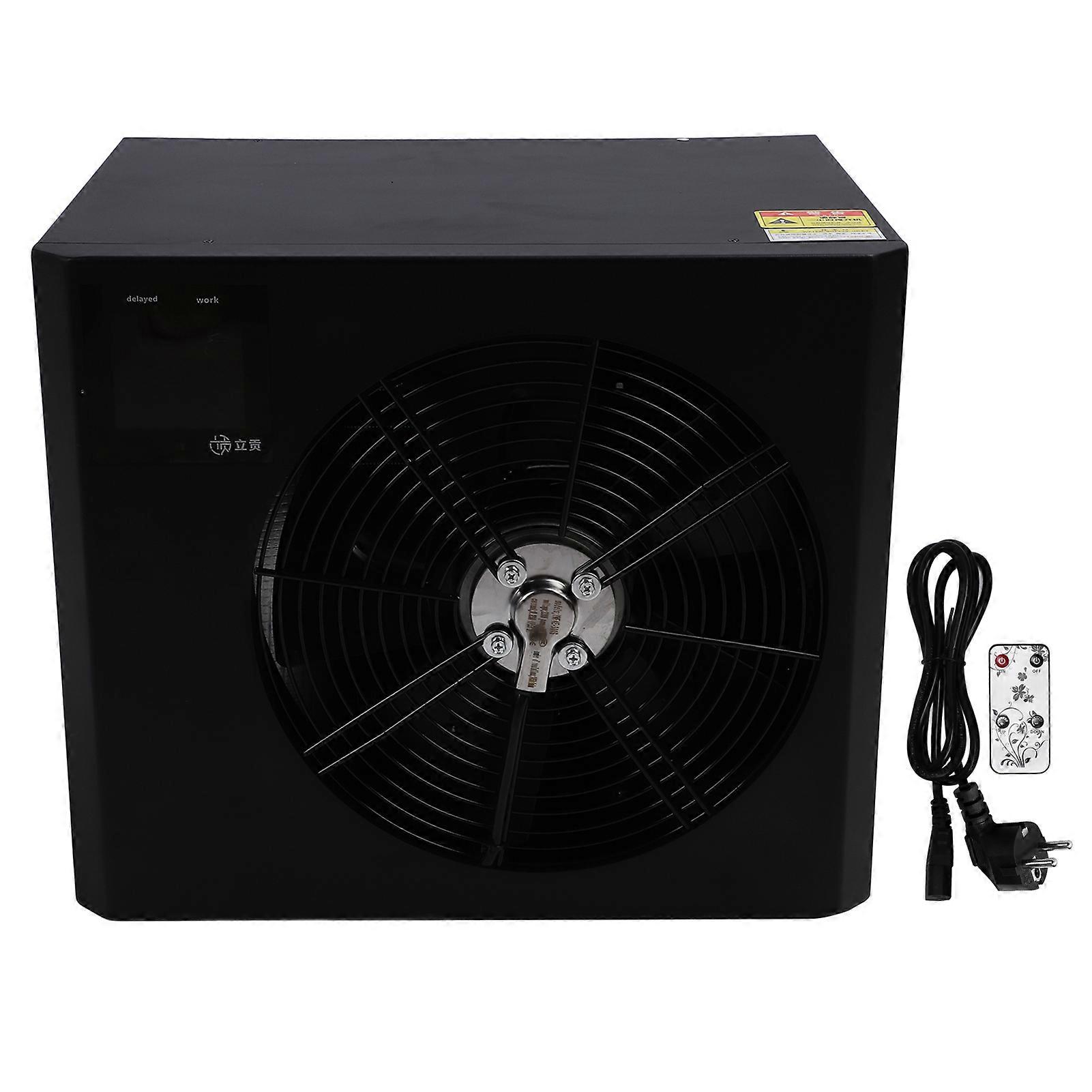Water Chiller LCD Touch Screen 3 Modes Remote Control 1HP Low Noise Ice Bath Aquarium Chiller EU Plug 220V