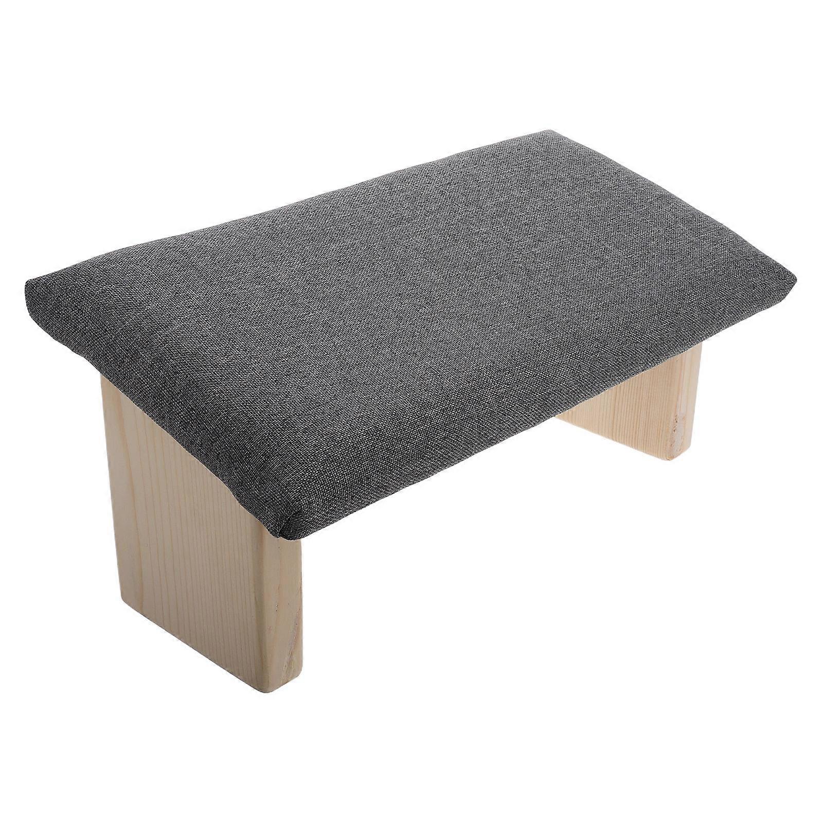Garden Stool Foldable Wooden Meditation Bench For Yoga Meditation Room Experienced Practitioners 40.00X20.00X17.00CM Durable 1Pcs