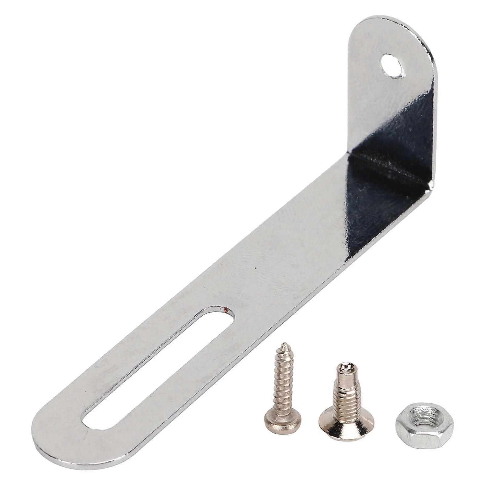 Silver Metal Guitar Pickguard Mounting Bracket Robust Practical Electric Guitar Right Angle Pickguard Bracket