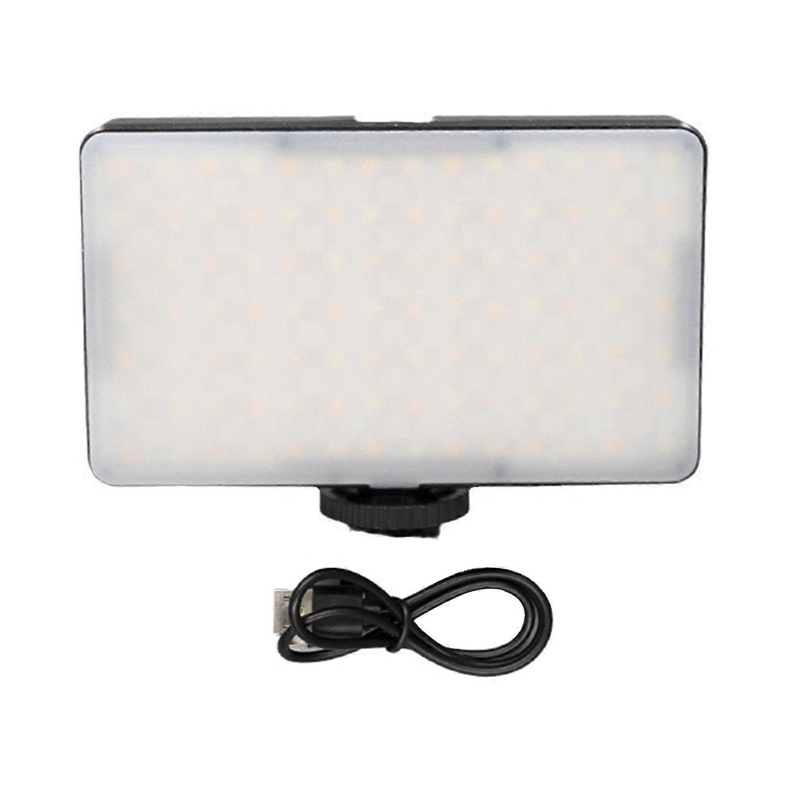 Camera LED Fill Light Two Color Adjuatable 1800mAh Powerful for Makeup Artists and Content Creators Long Battery Use Multicolor