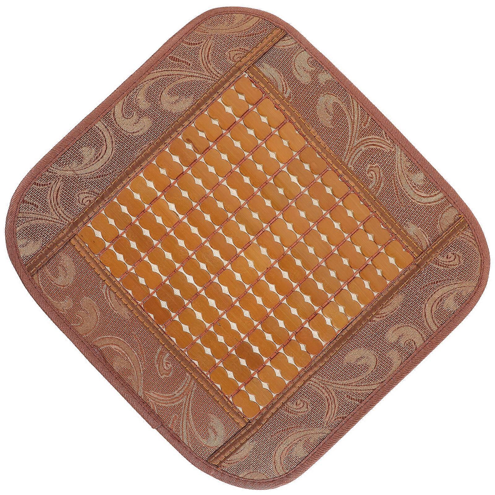 Outdoor Stool Cushion Bamboo Versatile Various Occasions 40x40cm 1Set