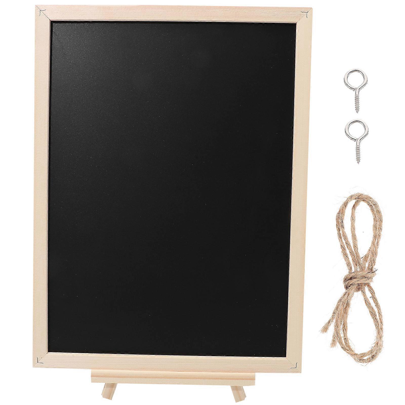 Black Wood Cork Board for Display Small Tools and Accessories on Wall Panel 1 Set