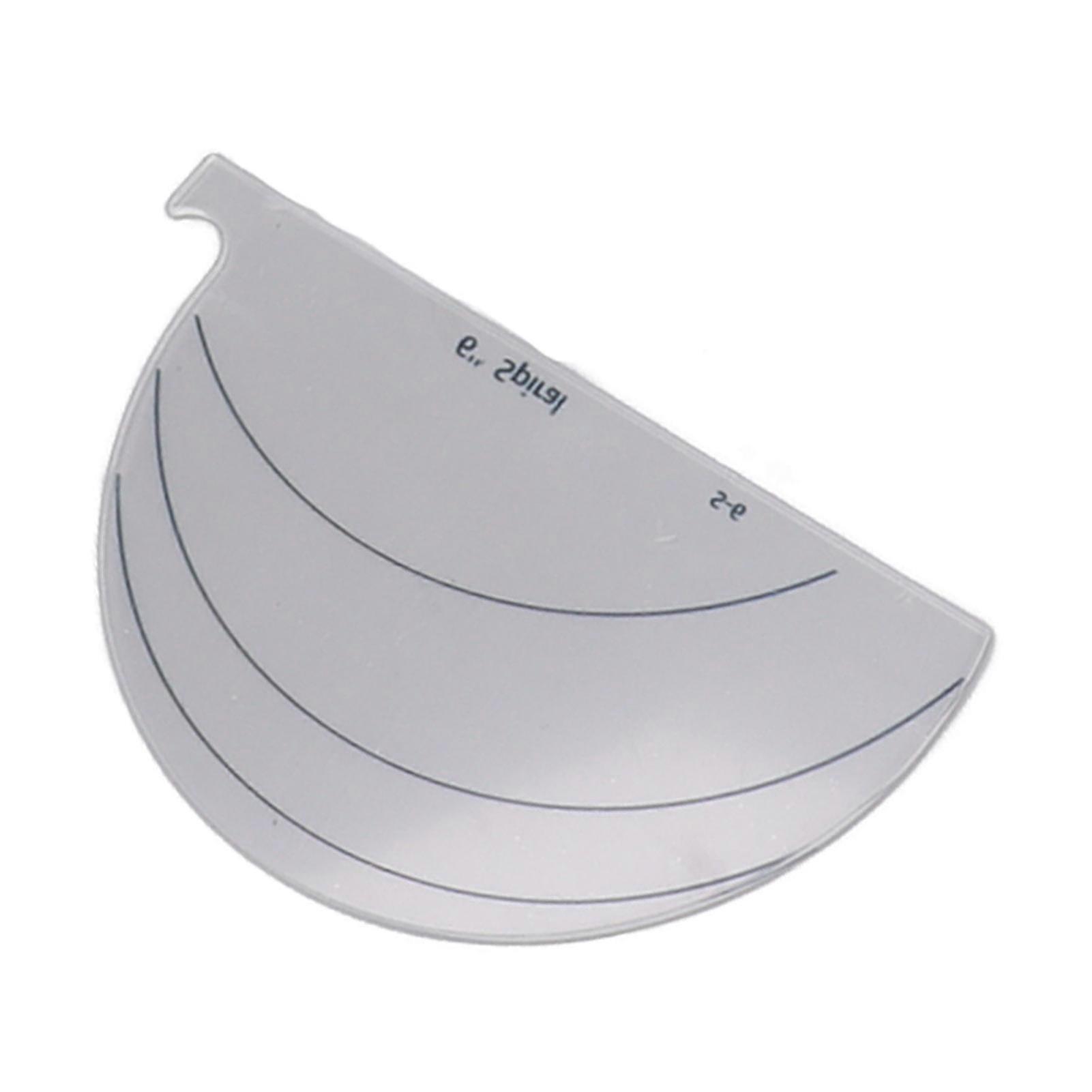 2025 Sewing Ruler Multifunctional Acrylic Special Shaped Sewing Ruler Patchwork Tool Sewing Pattern Template for DIY