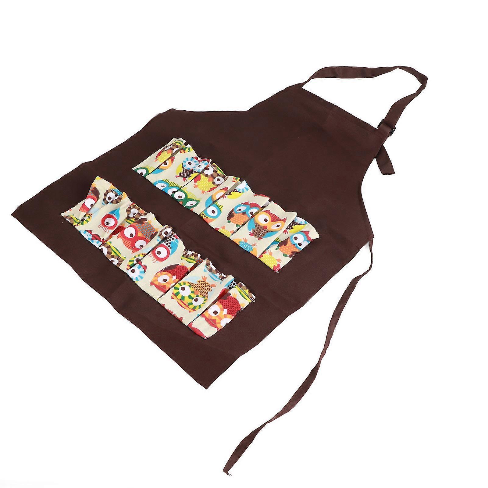 Egg Apron Hands Free Egg Collecting Gathering Holding Bib Apron with 12 Pockets for Chicken Hen Goose Duck Fresh Eggs Young Child Use 