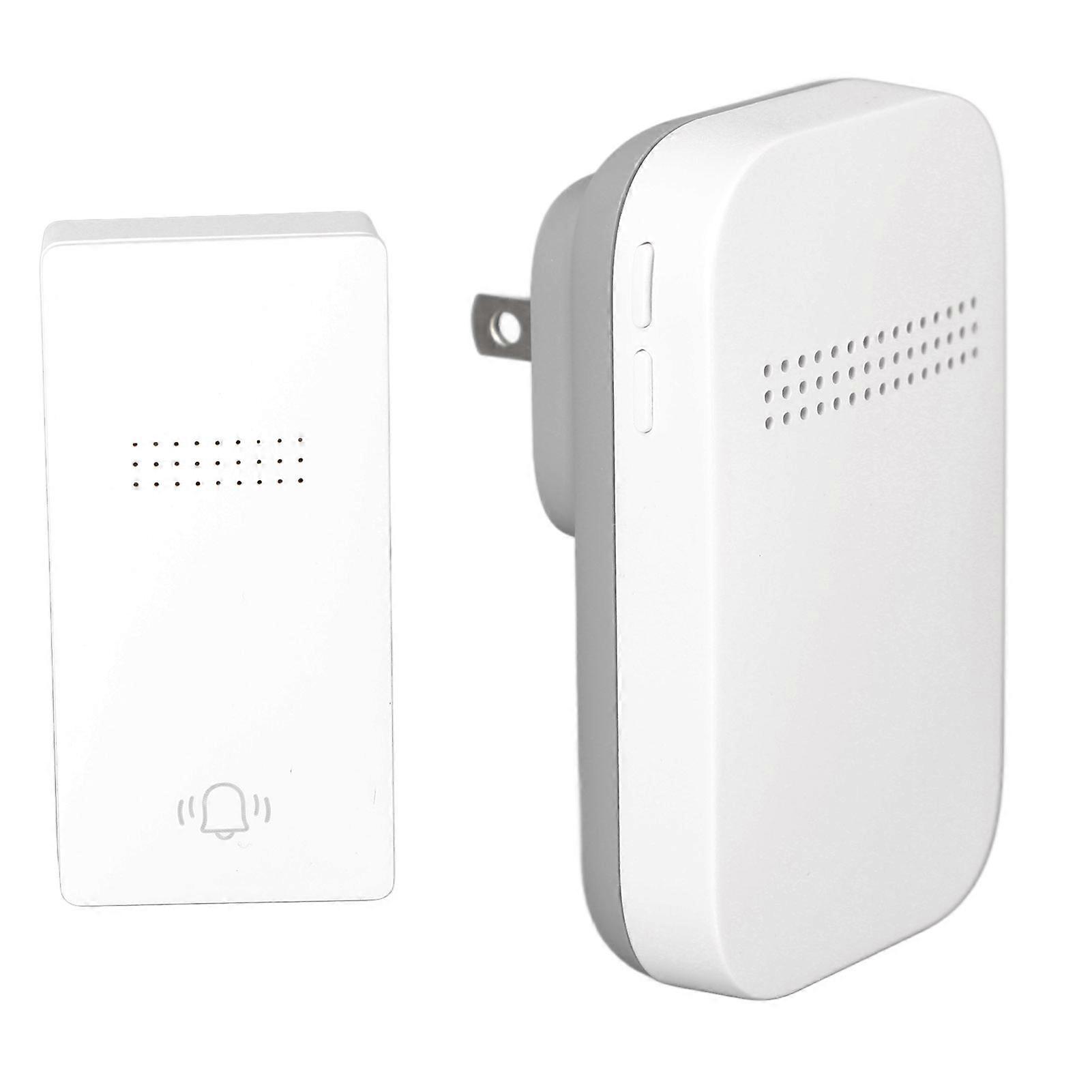 Self Powered Door Bell with Receiver Automatic Ringing Push Button Wireless Doorbell