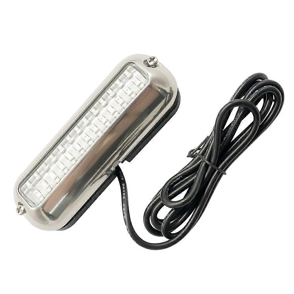 Blue Waterproof Stainless Steel LED Light for Boat with 39 LEDs for Romantic Atmosphere