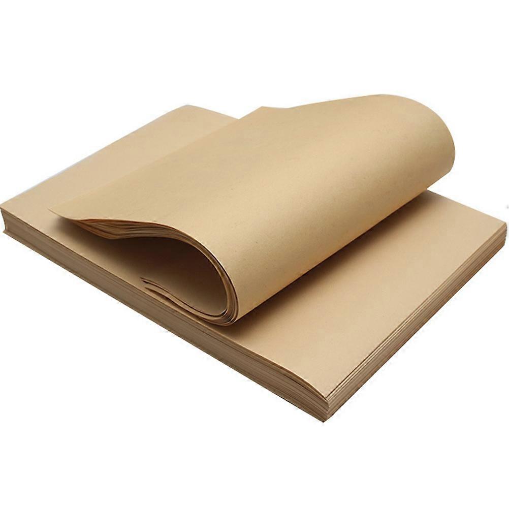 Khaki Food Wrap Paper for Sandwiches and Made from Wood Pulp 300 Sheets