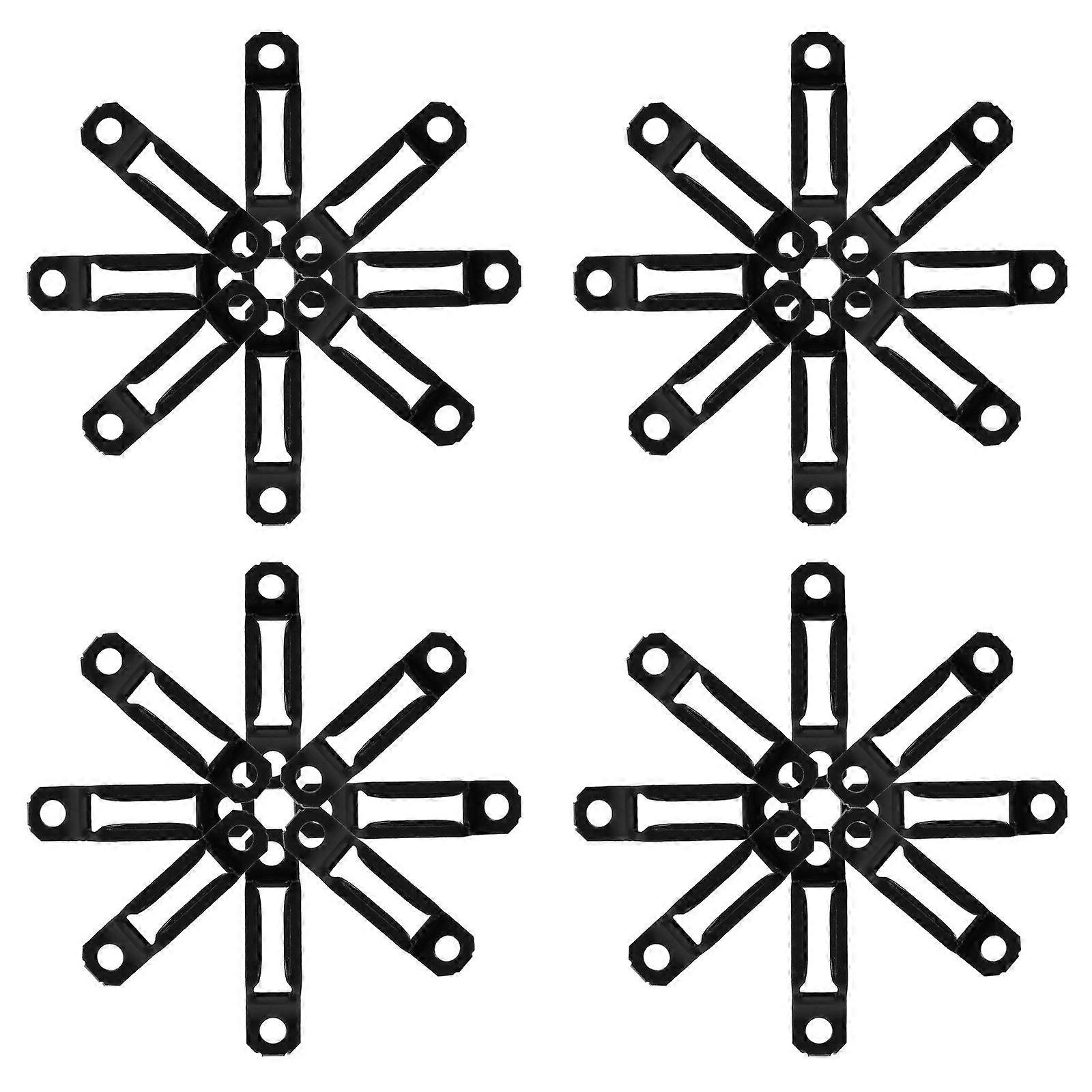 1 Set Hidden Connectors for Laminate Cabinets Invisible Fasteners Screw Connectors for Shelf Furniture Assembly