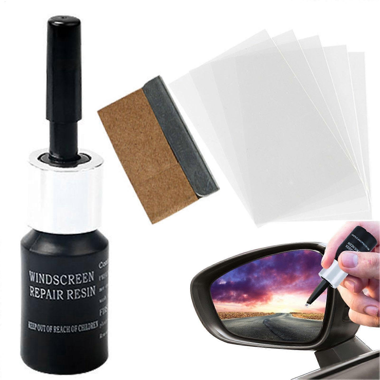 Nano Car Window Repair Fluid for Windshield Cracks, Fast-Drying, Easy Application, Compatible with All Vehicles