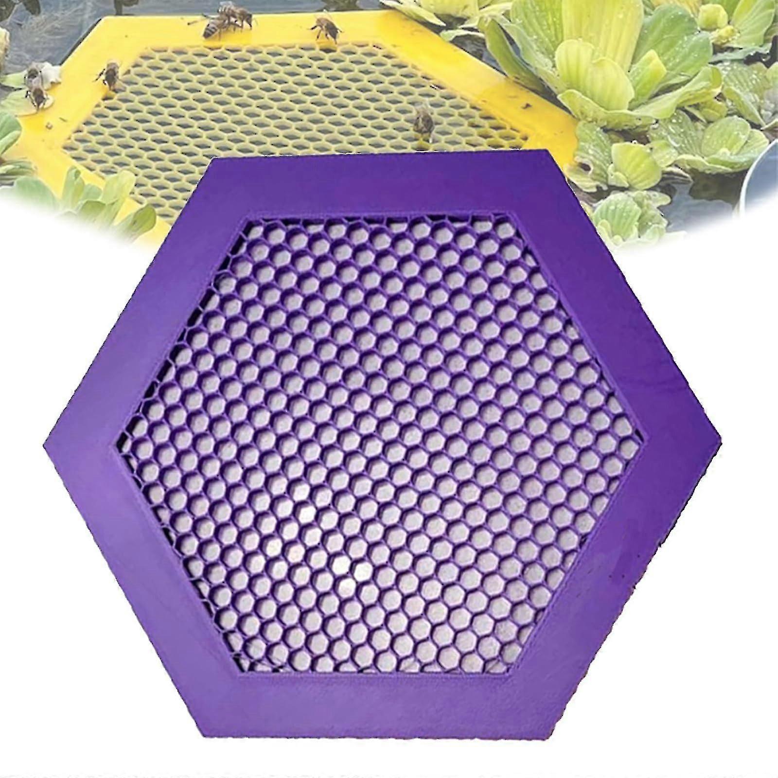 Bee Insect Waterer, Floating Bee Island-Bee Waterer,Printed Floating Bee Island-Yvan