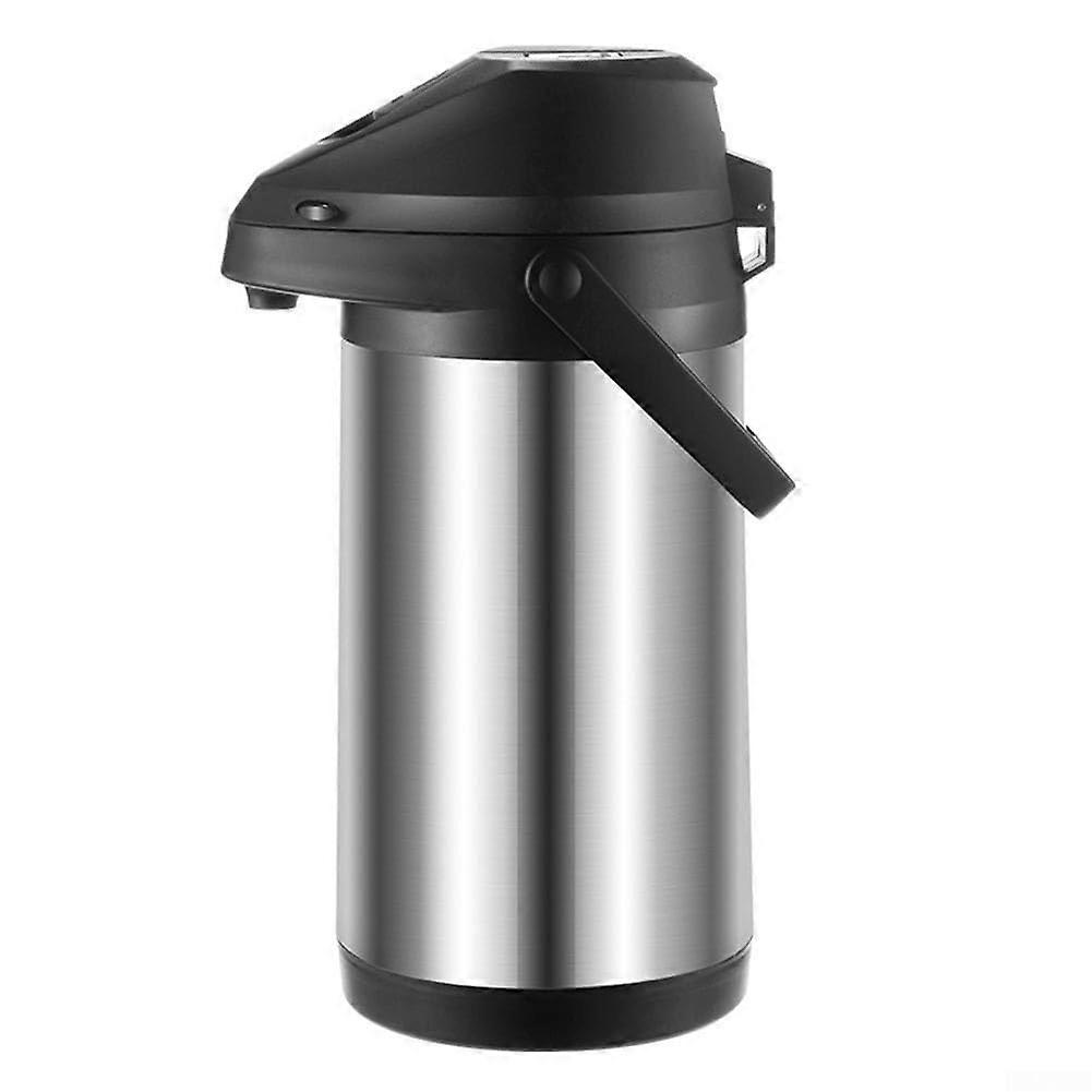 1 x 9inch stainless steel coffee dispenser with userfriendly pump action for effortless beverage serving (1.9 liters)